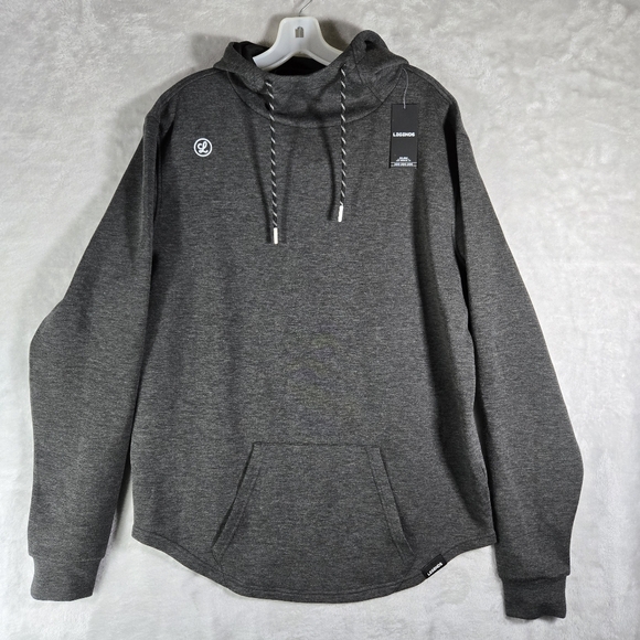 Legends Pullover Hawthorne Gump Hoodie Mens Extra Large XL Athletic Gray NWT - Picture 1 of 11